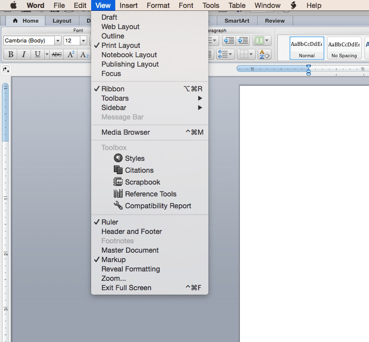 how make hanging indent in word 15.4 for mac